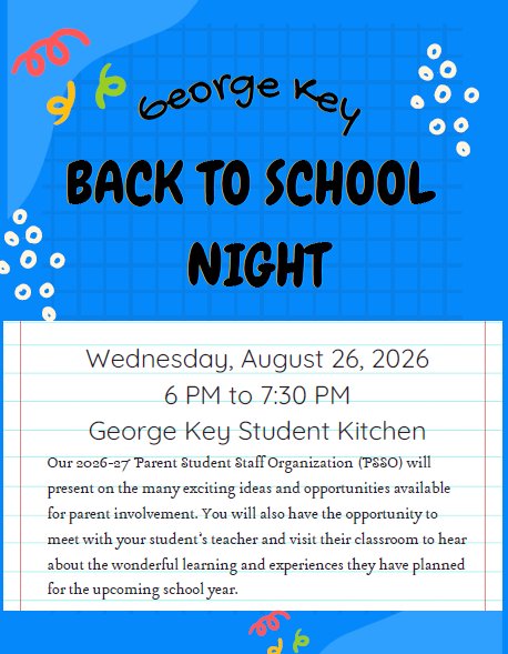 Back to School Night